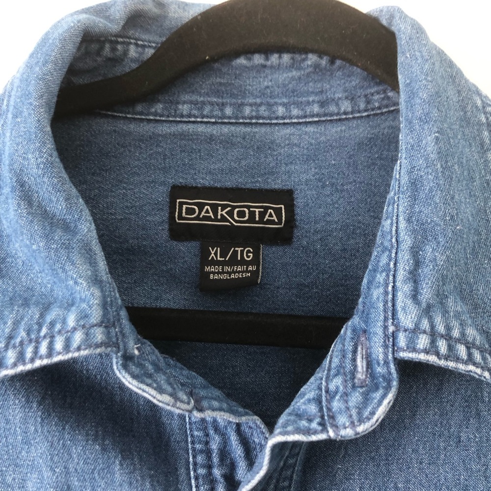 Dakota‎ 100% Cotton Denim Over Shirt | Size XL - Picture 2 of 6